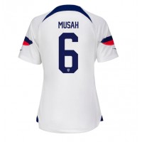 Vereinigte Staaten Yunus Musah #6 Heimtrikot Frauen WM 2022 Kurzarm